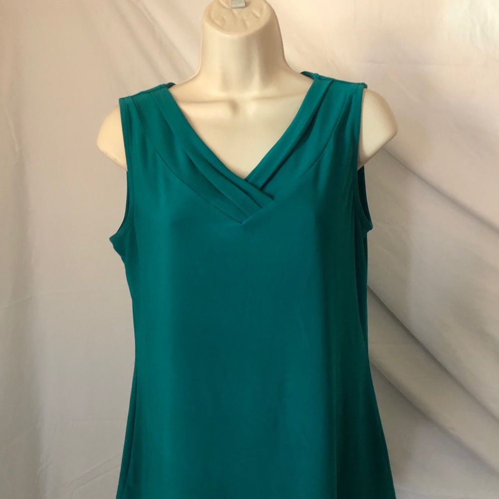 TAHARI TEAL SHELL